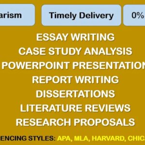 I will write urgent apa and mla papers, and case studies
